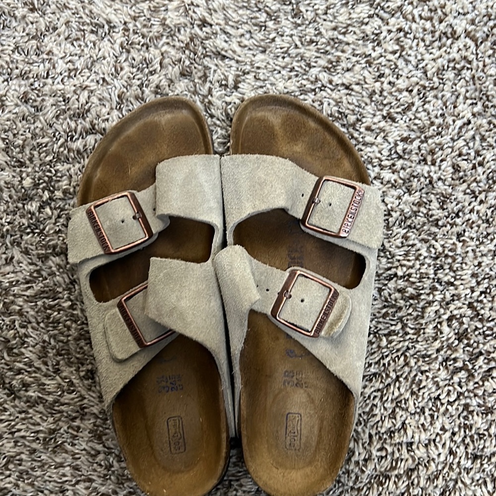 Size 38 narrow soft bed Birkstock